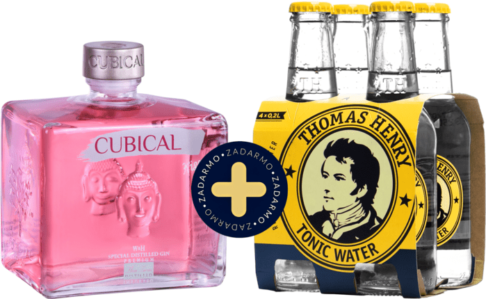 Set Cubical Kiss + 4x Thomas Henry Tonic Water zdarma
