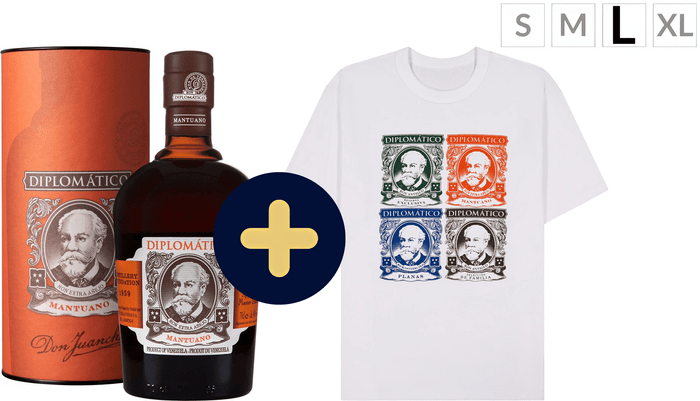 Diplomático Mantuano + Tričko L zadarmo