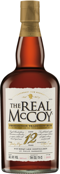 The Real McCoy 12 ročný Prohibition Tradition Rum