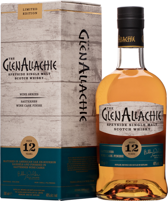 The GlenAllachie 12 Year Old Sauternes Wine Cask Finish