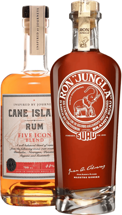 Set Cane Island Five Icon Blend + Ron Jungla