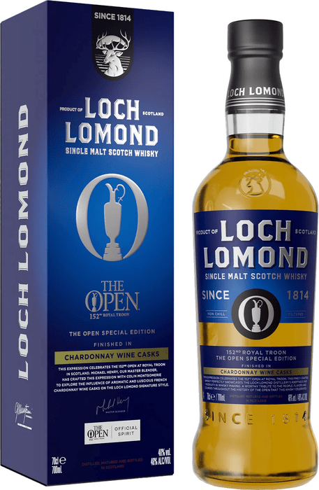 Loch Lomond The Open 152nd Royal Troon Chardonnay Wine Casks - poškodený obal