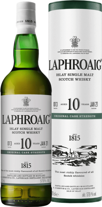 Laphroaig 10 Year Old Cask Strength Batch 013