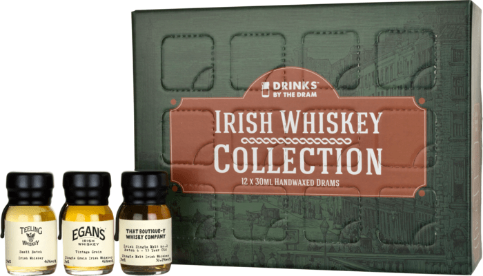 Drinks by the Dram 12 Dram Irish Whiskey Collection