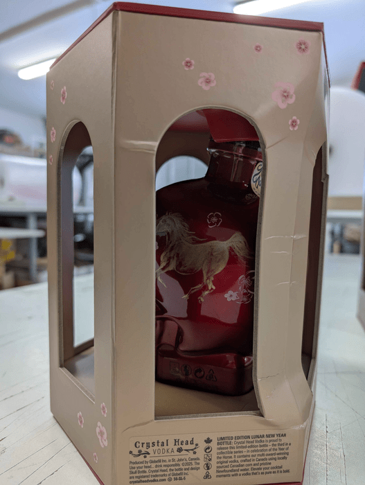 Crystal Head Lunar Year of the Horse - damaged box