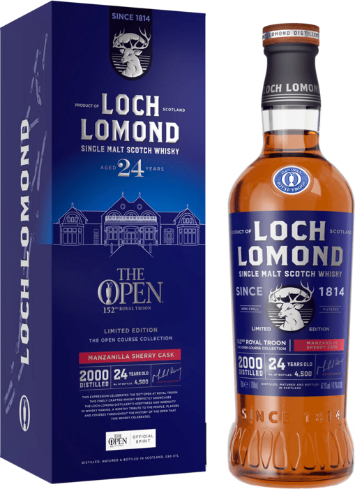 Loch Lomond 24 ročná The Open 152nd Royal Troon Collection