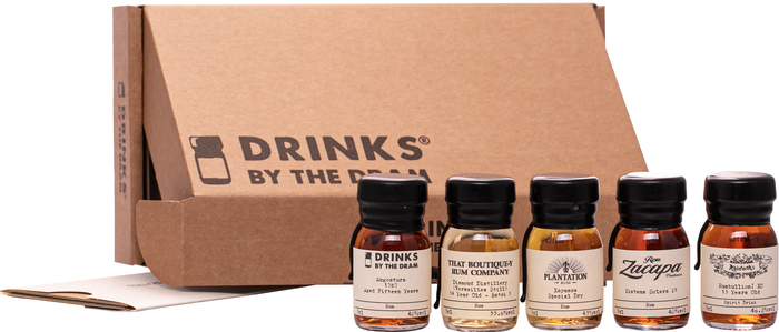Drinks by the Dram Premium Rum Tasting Set 5x 0,03l