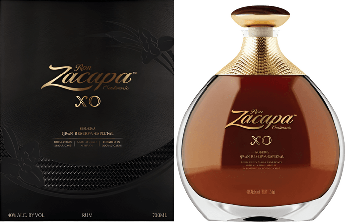 Zacapa XO - poškodený obal