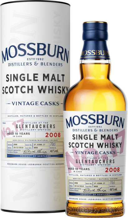 Mossburn Vintage Casks Glentauchers 10 ročná No.17