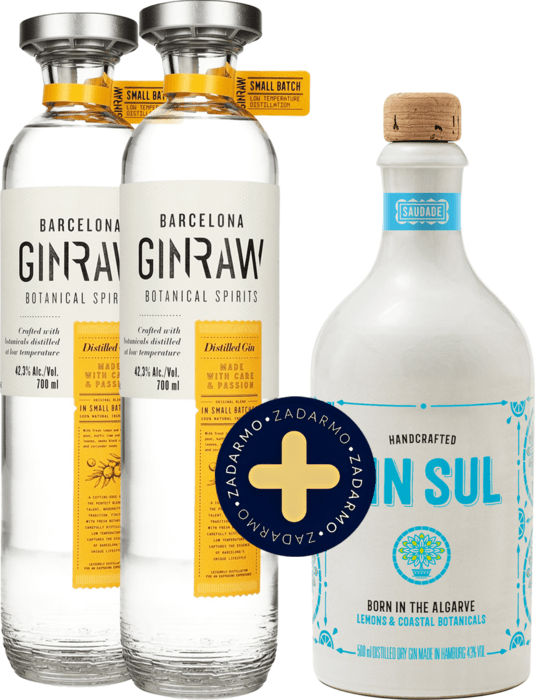 Set 2x GinRaw + Gin Sul zadarmo