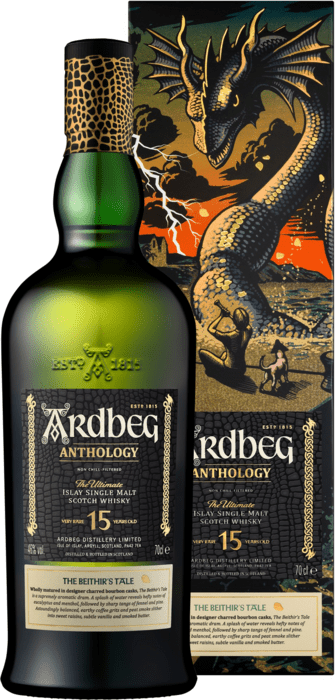 Ardbeg Anthology The Ultimate: The Beithir’s Tale 15 letá
