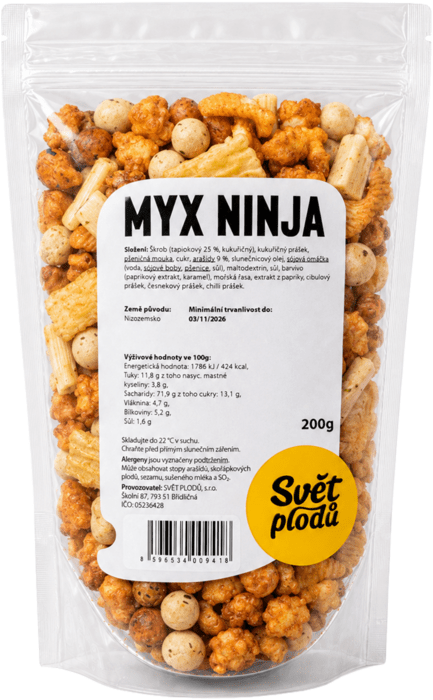 Svět plodů Myx Ninja 200 g