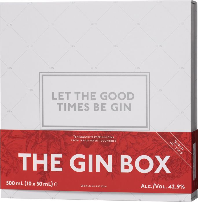 The Gin Box World Tour Edition 2020 10 x 0,05l