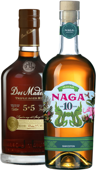 Set Naga Siam 10 ročný + Dos Maderas PX 5+5