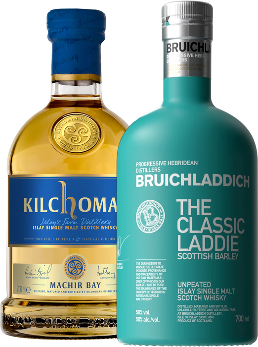 Set Kilchoman Machir Bay + Bruichladdich The Classic Laddie