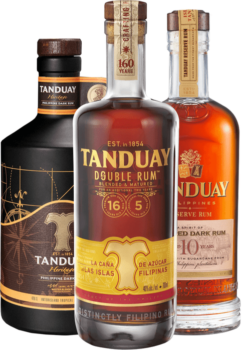 Ser Tanduay Double + 10 ročný + Heritage