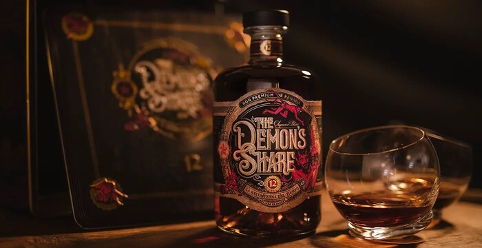 The Demon's Share Rum 12 Year Old