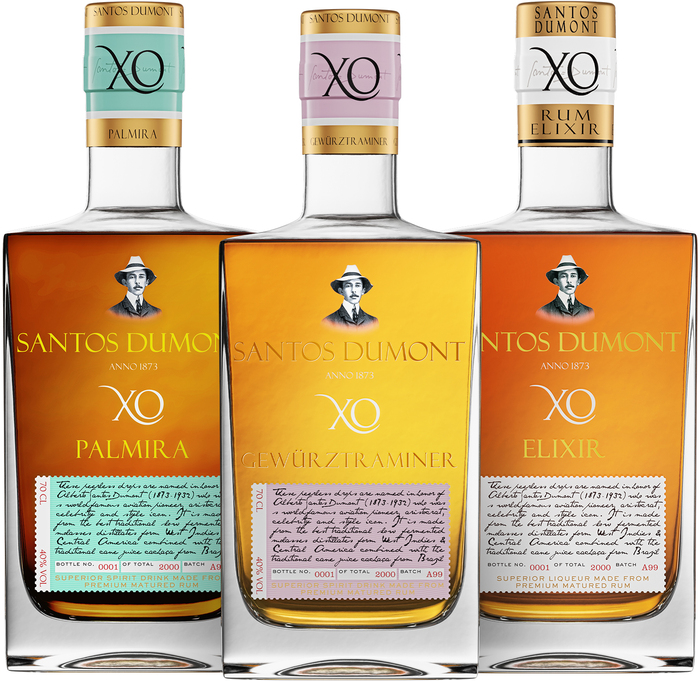 Set Santos Dumont Elixir + Palmira + Gewürztraminer