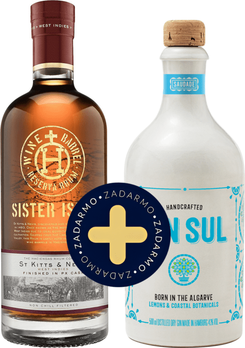 Set Sister Isles PX Cask + Gin Sul zdarma