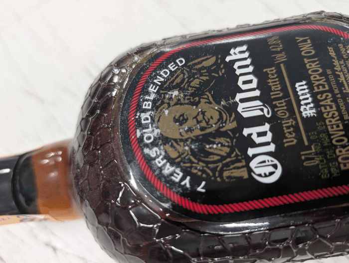 Old Monk 7 Year - Damaged