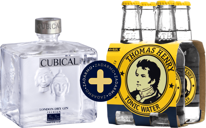 Set Cubical Premium + 4x Thomas Henry Tonic Water zdarma