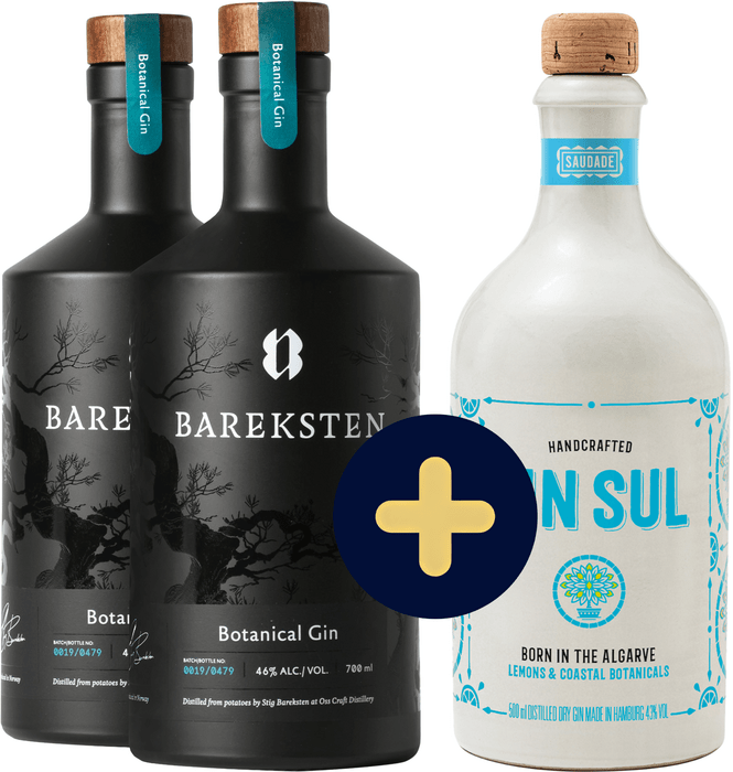 Bundle 2x Bareksten Botanical + Gin Sul free