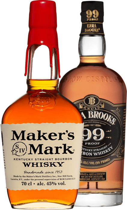 Set Maker&#039;s Mark + Ezra Brooks 99