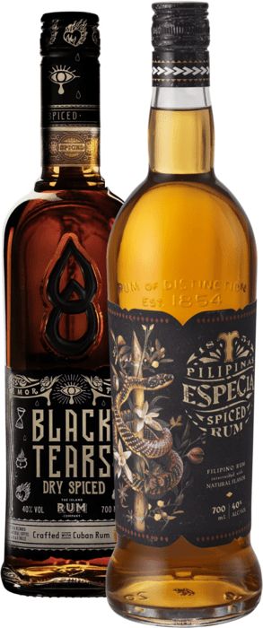 Bundle Black Tears Dry Spiced + Tanduay Especia Spiced