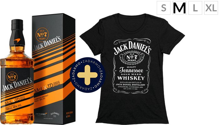 Jack Daniel&#039;s McLaren X JD Edition 2024 + Women&#039;s T-shirt M