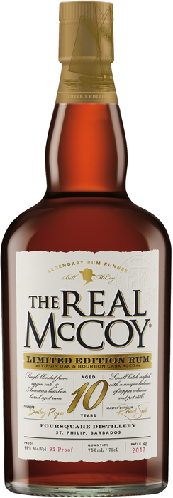 The Real McCoy 10 Year Old Limited Edition Virgin Oak