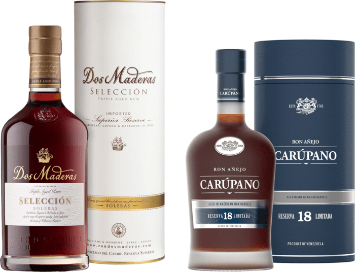 Bundle Dos Maderas Selección + Carúpano Reserva Limitada 18