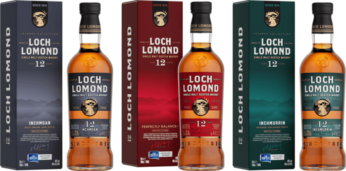 Bundle Loch Lomond 12 Year Old + Inchmurrin + Inchmoan
