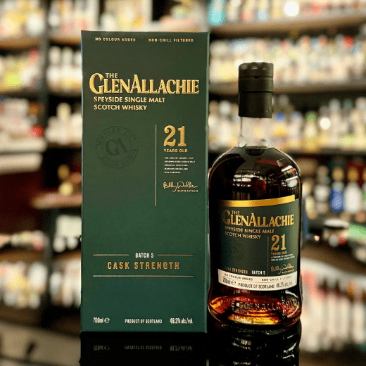 The GlenAllachie 21 ročná Cask Strength Batch 5