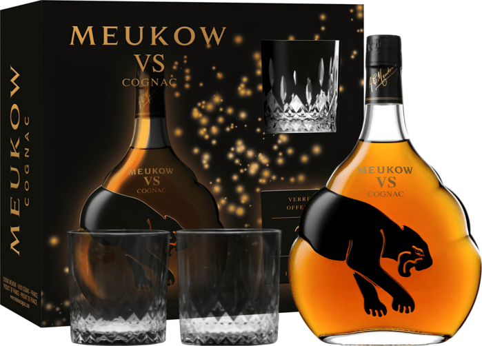 Meukow VS + 2 glasses