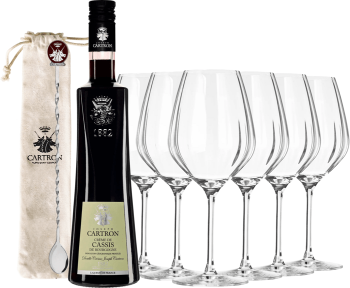 J.Cartron Créme de Cassis Cocktail Kit