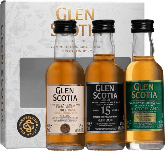Glen Scotia Tasting Set 3 x 0,05l 