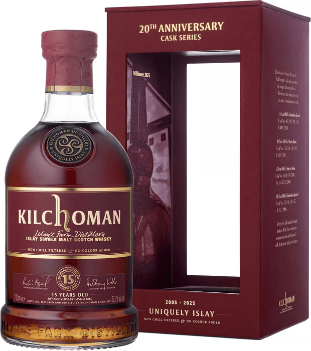 Kilchoman 20th Anniversary 15 Year Old Ex-Sherry