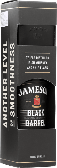 Jameson Black Barrel + ploskačka