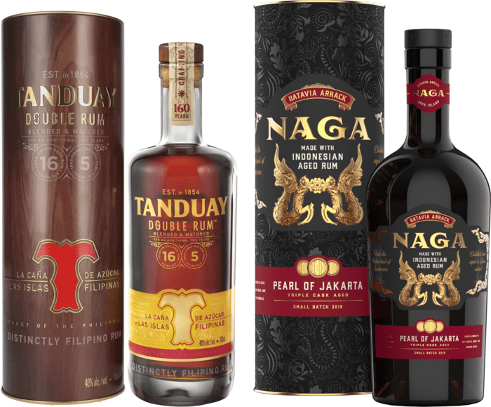 Bundle Naga Pearl of Jakarta + Tanduay Double Rum