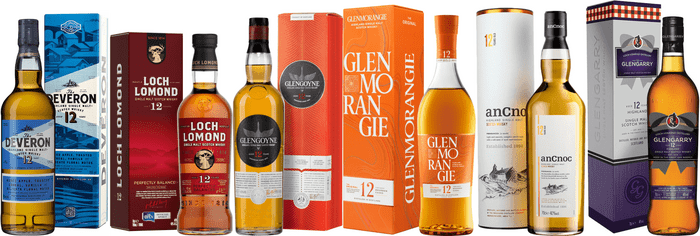 Bundle 6x Highland 12 Year old whisky
