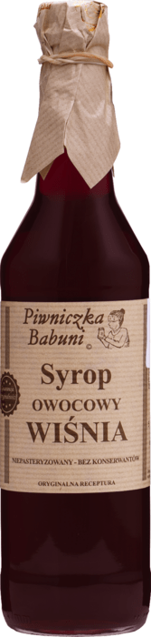 Piwniczka Babuni Třešňový Sirup 0,5l