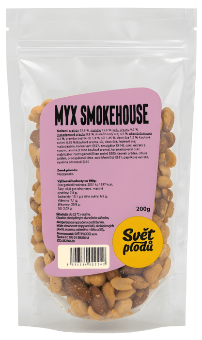 Svet plodů Myx Smokehouse 200 g
