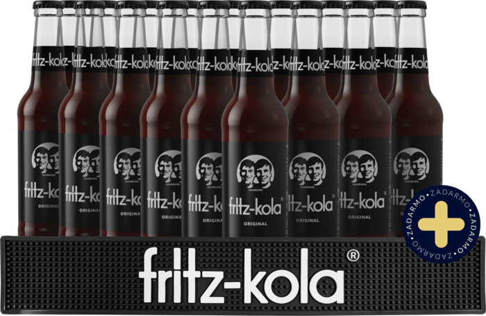 Set of 24x fritz-kola Original + bar mat