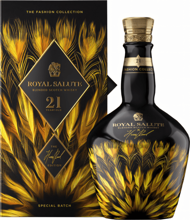 Royal Salute 21 letá Fashion Collection Harris Reed Gold