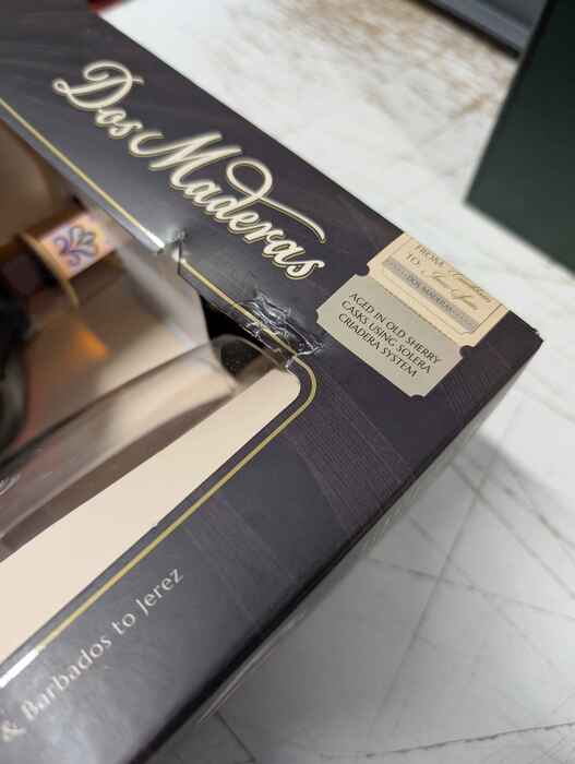 Dos Maderas PX 5+5 + pohár + podložka - poškodený obal