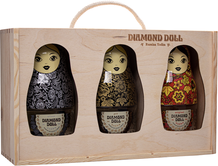 Set Diamond Doll v drevenej krabici