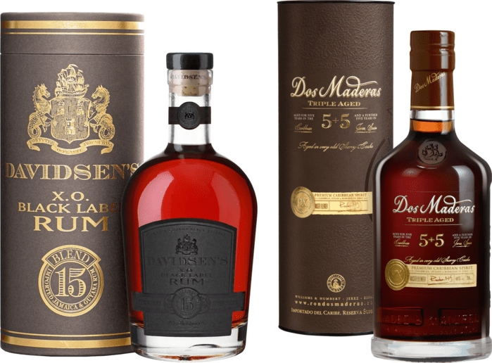 Bundle Davidsen's XO Black Label + Dos Maderas PX 5+5