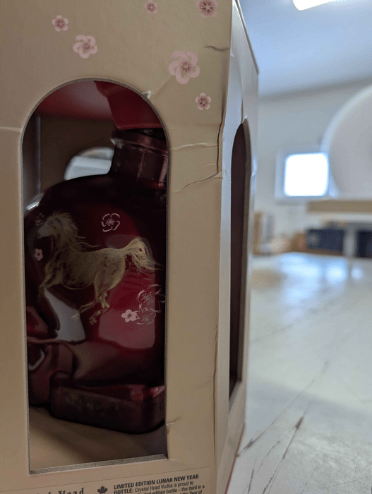 Crystal Head Lunar Year of the Horse - damaged box
