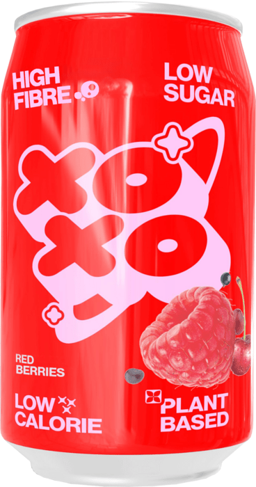 Xoxo Red Berries Sparkling Soda 0,33l plechovka