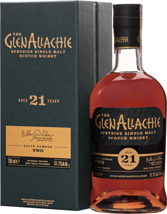 The GlenAllachie 21 ročná Batch 2